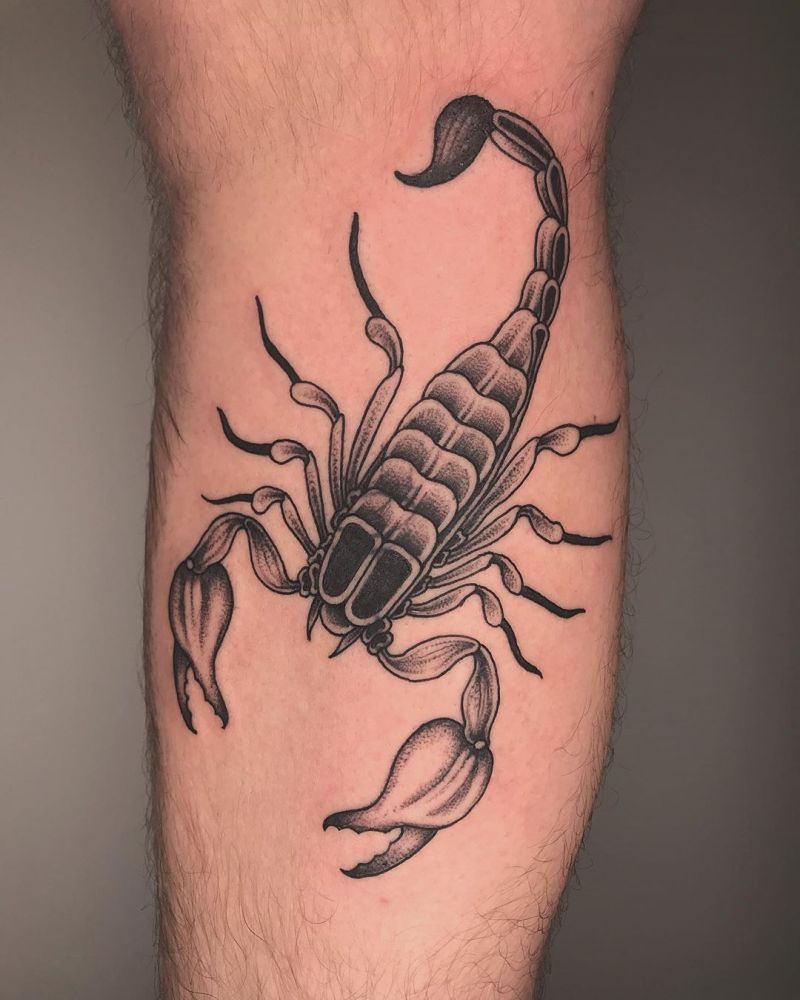 50 Pretty Scorpion Tattoos Show Your Beauty