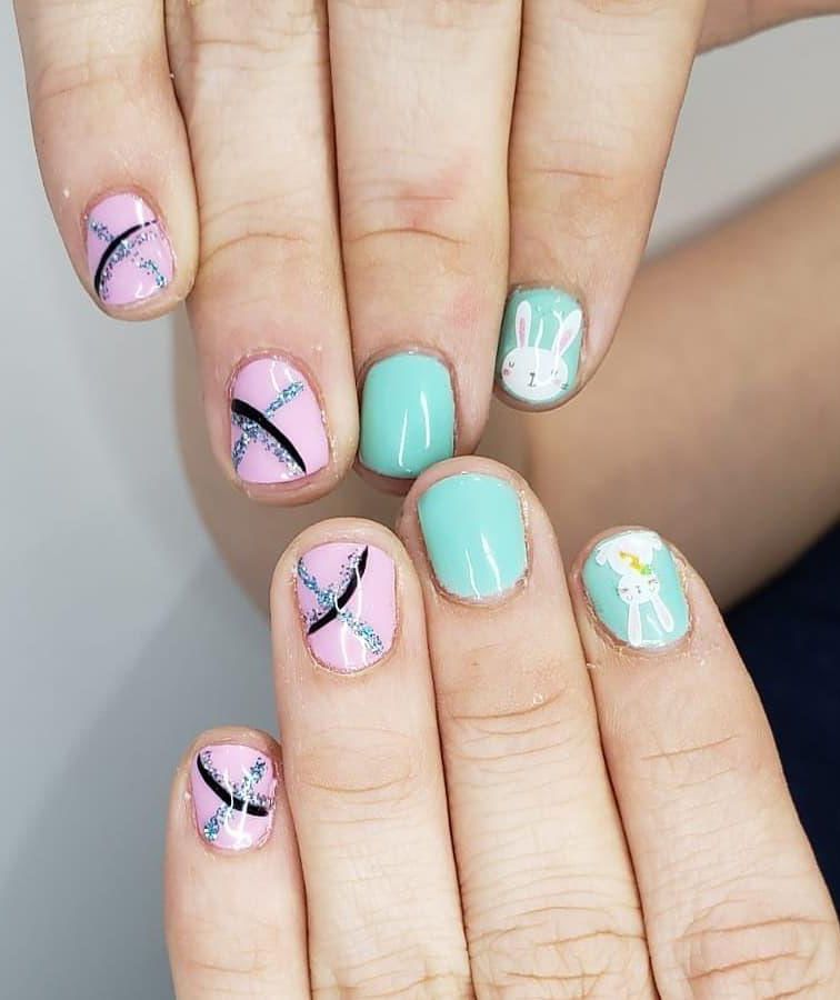 50 Perfect Easter Nail Art Designs You Have to Try This Spring