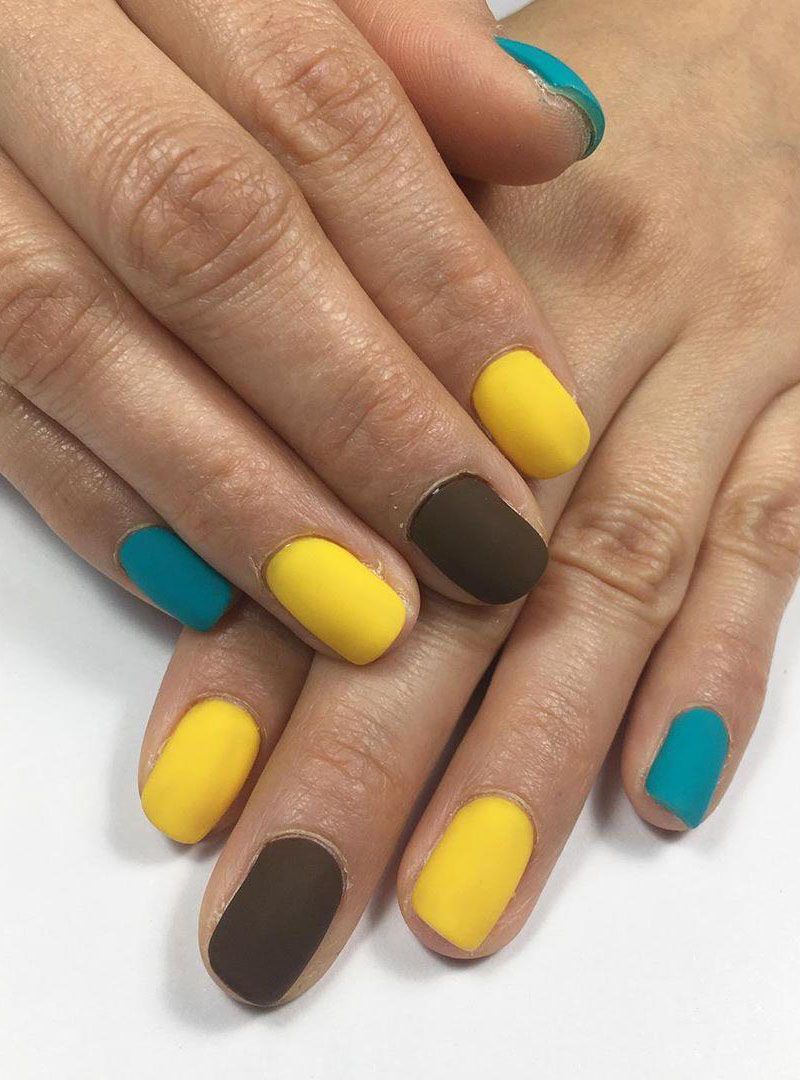 55 Elegant Multicolor Nails for Spring You Will Love