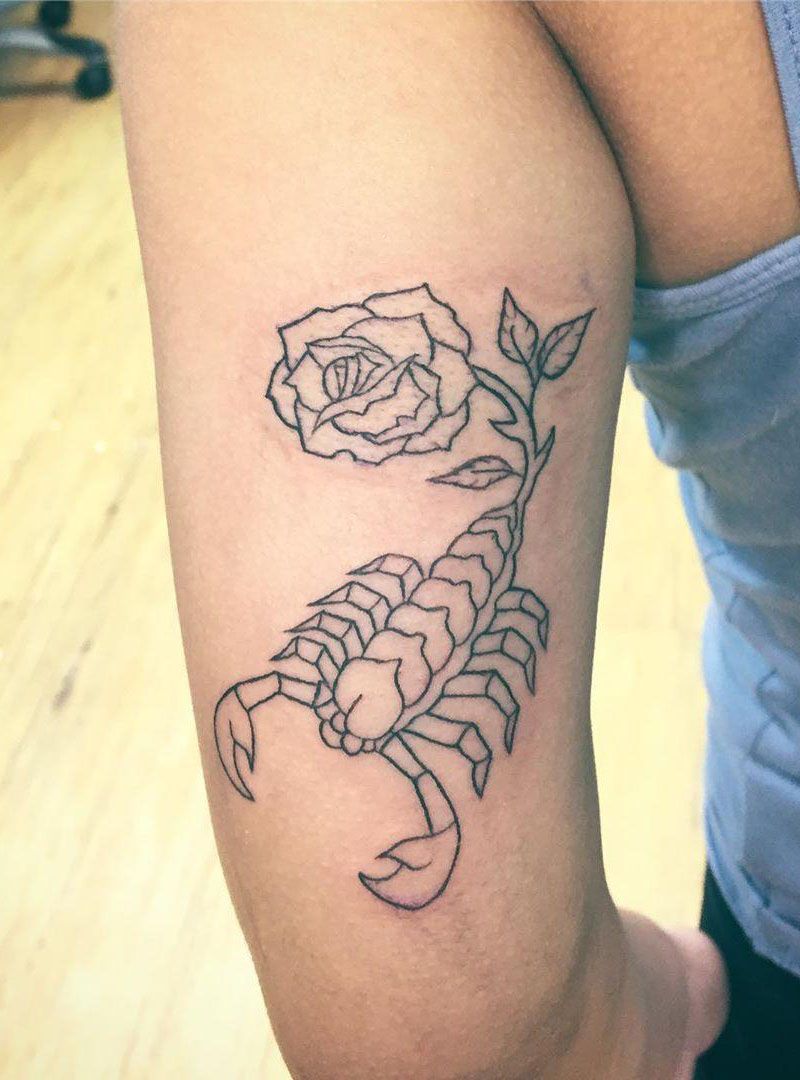 50 Pretty Scorpion Tattoos Show Your Beauty