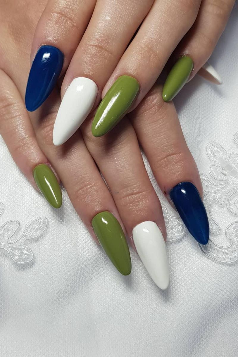 55 Elegant Multicolor Nails for Spring You Will Love