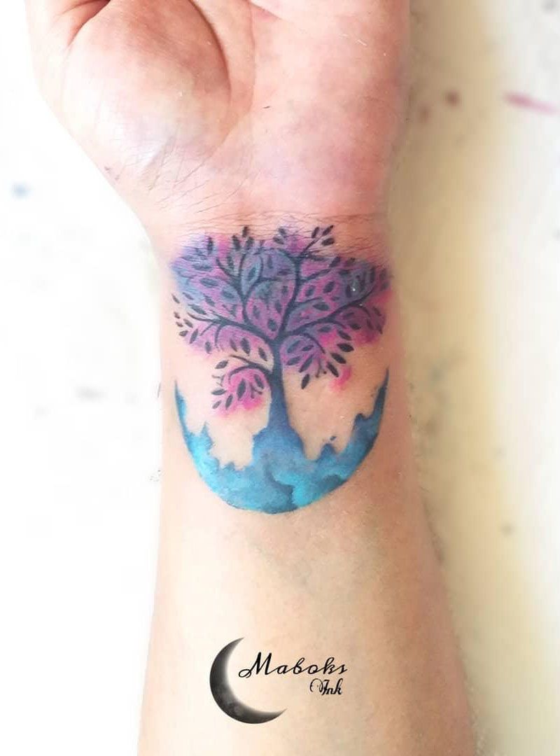 30 Pretty Tree of Life Tattoos Tell Us to Be Kind to Life