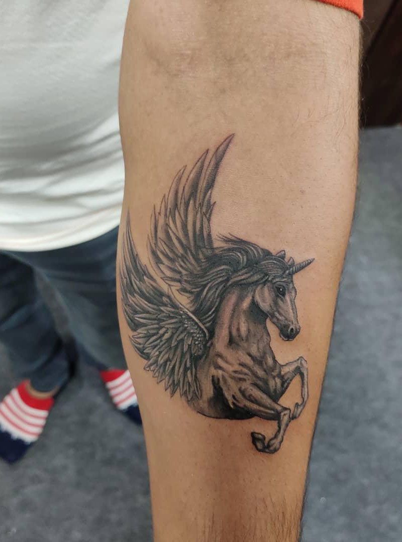 30 Excellent Unicorn Tattoo Designs You Will Love