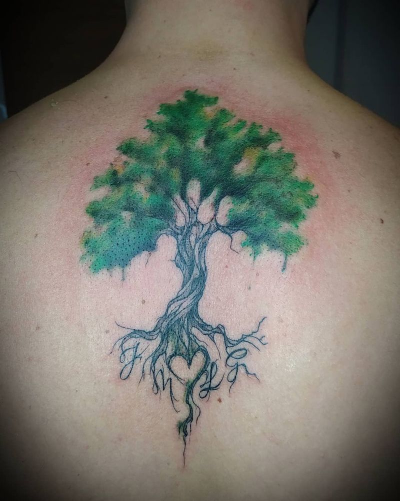 30 Pretty Tree of Life Tattoos Tell Us to Be Kind to Life