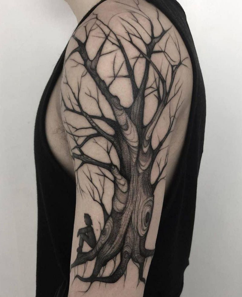 30 Pretty Tree of Life Tattoos Tell Us to Be Kind to Life