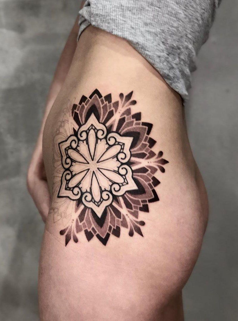 30 Pretty Mandala Tattoos You Will Love