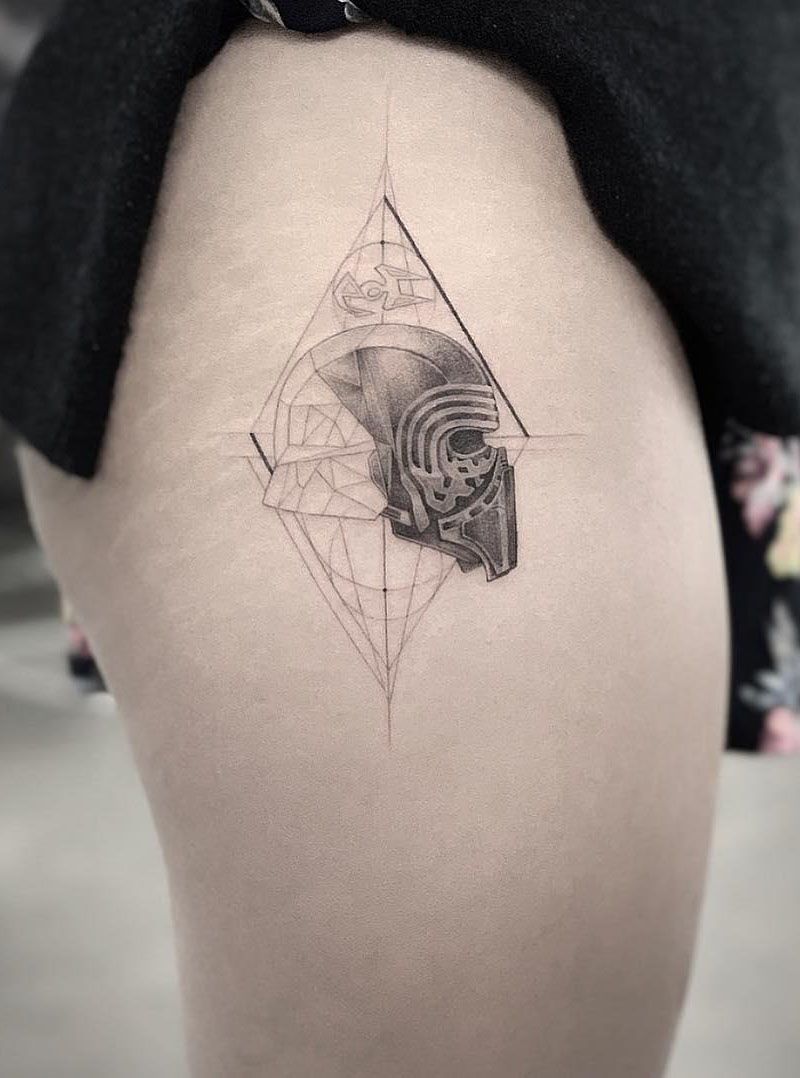 30 Pretty Geometric Tattoos to Inspire You