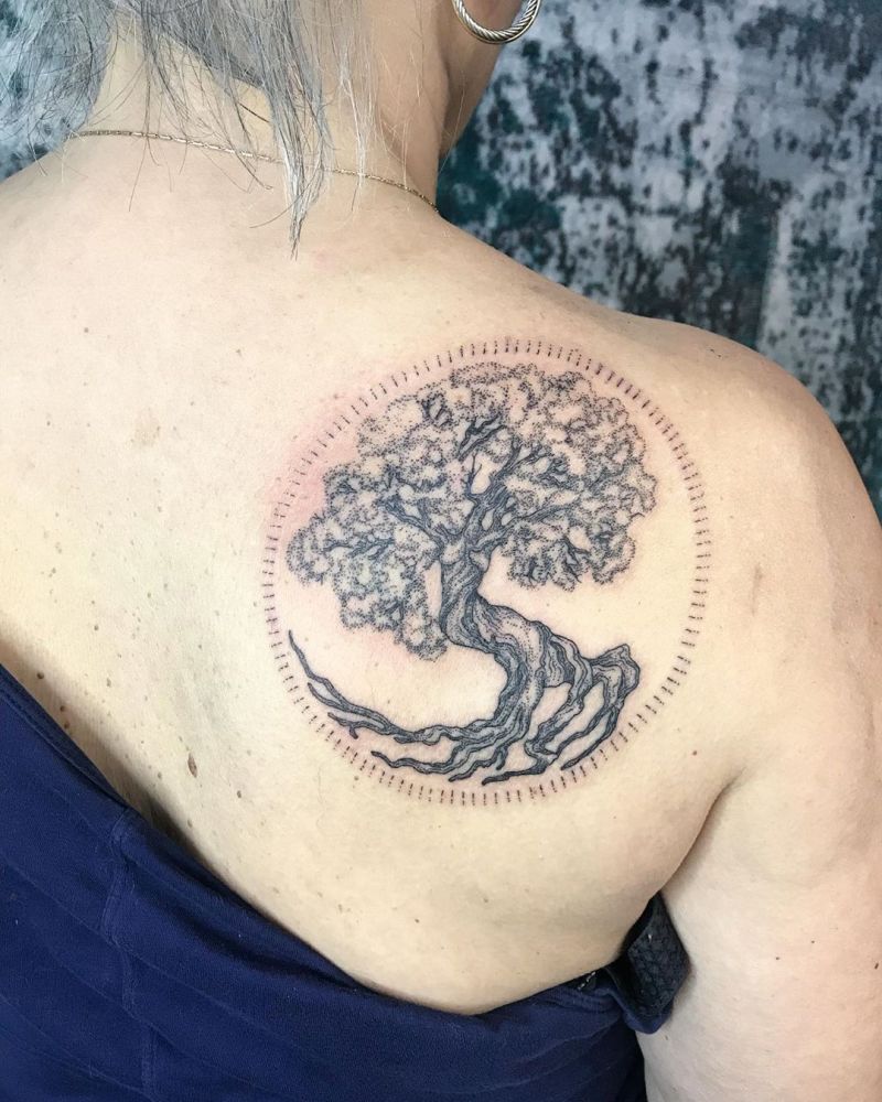 30 Pretty Tree of Life Tattoos Tell Us to Be Kind to Life