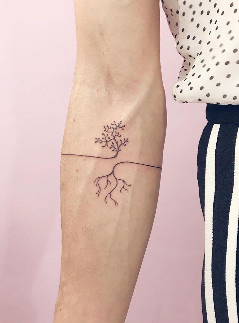 30 Pretty Tree of Life Tattoos Tell Us to Be Kind to Life