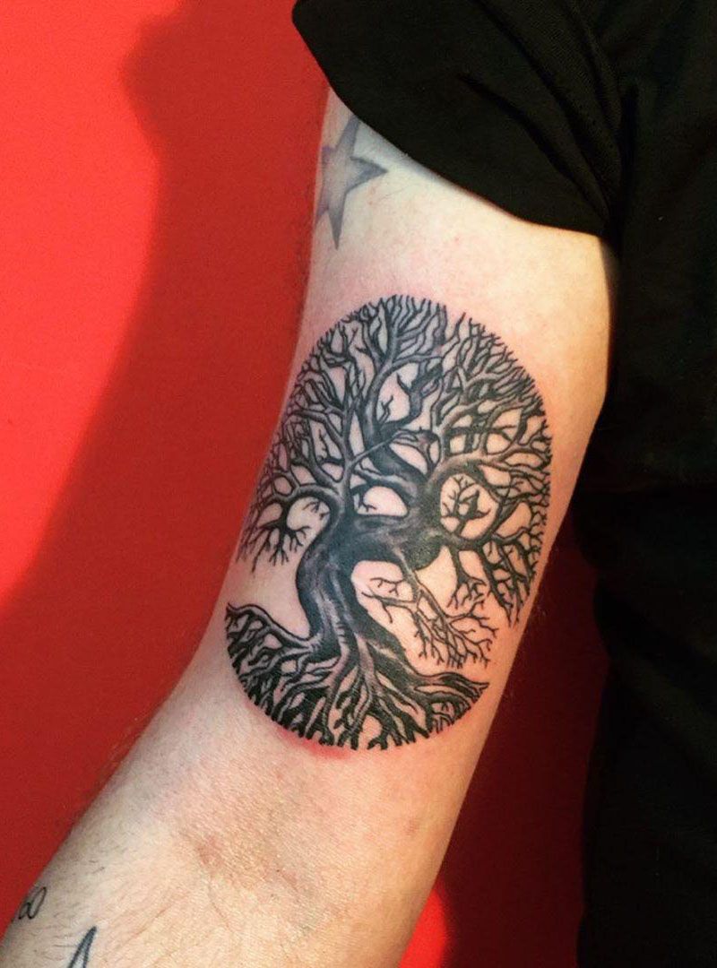 30 Pretty Tree of Life Tattoos Tell Us to Be Kind to Life