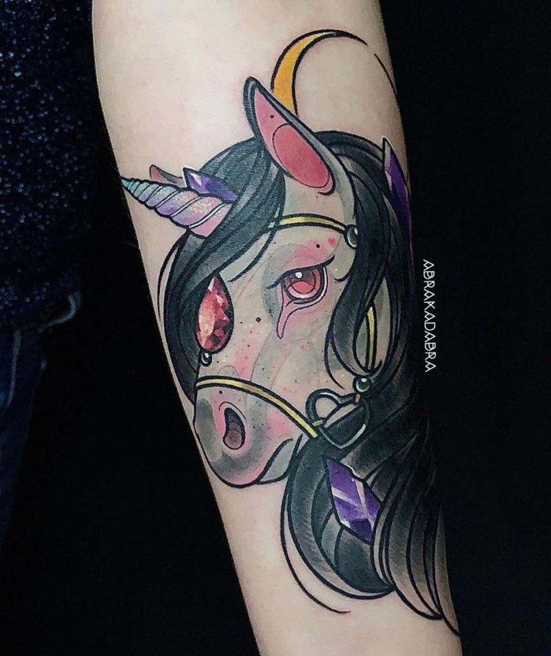 30 Excellent Unicorn Tattoo Designs You Will Love