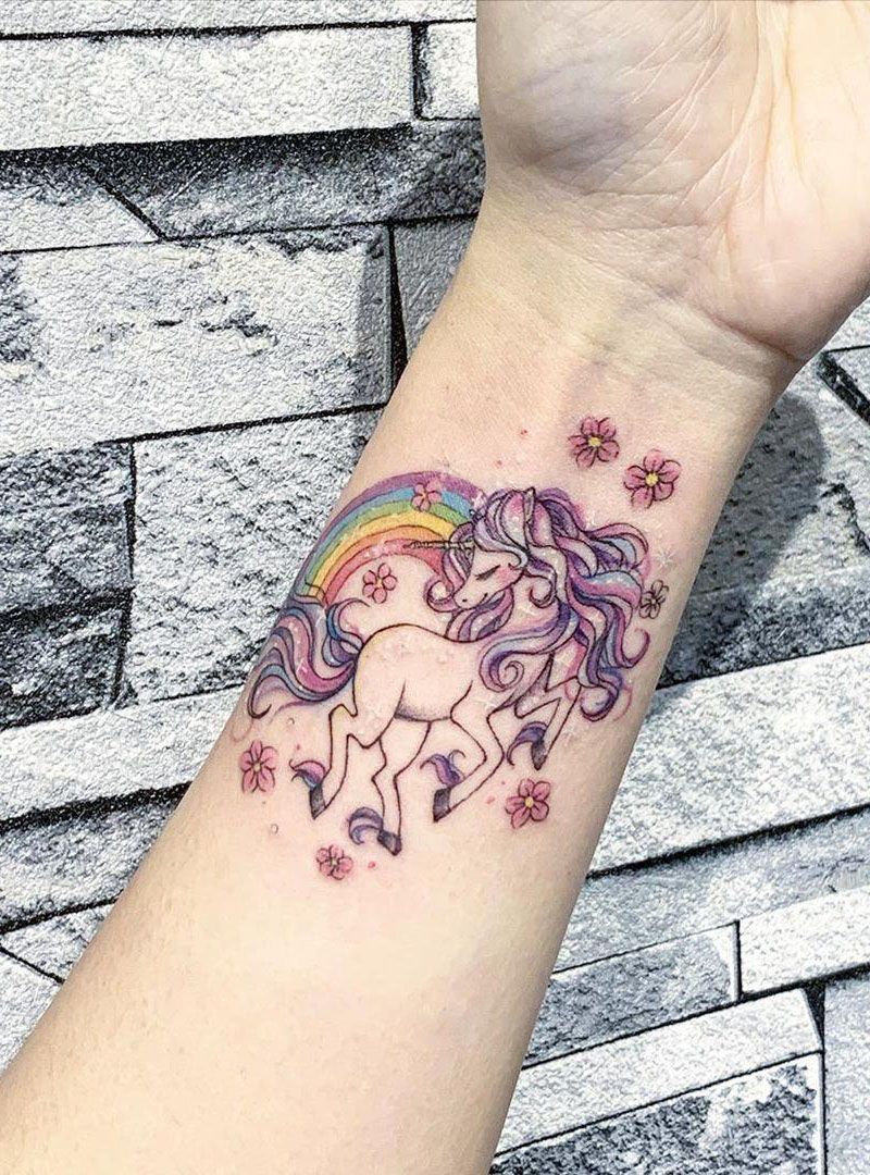 30 Excellent Unicorn Tattoo Designs You Will Love