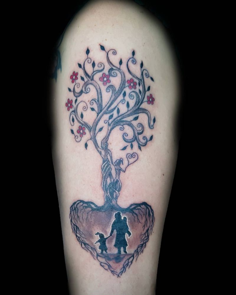 30 Pretty Tree of Life Tattoos Tell Us to Be Kind to Life