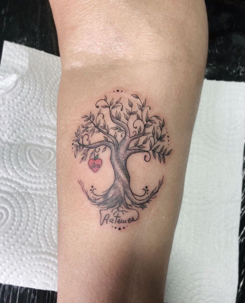 30 Pretty Tree of Life Tattoos Tell Us to Be Kind to Life