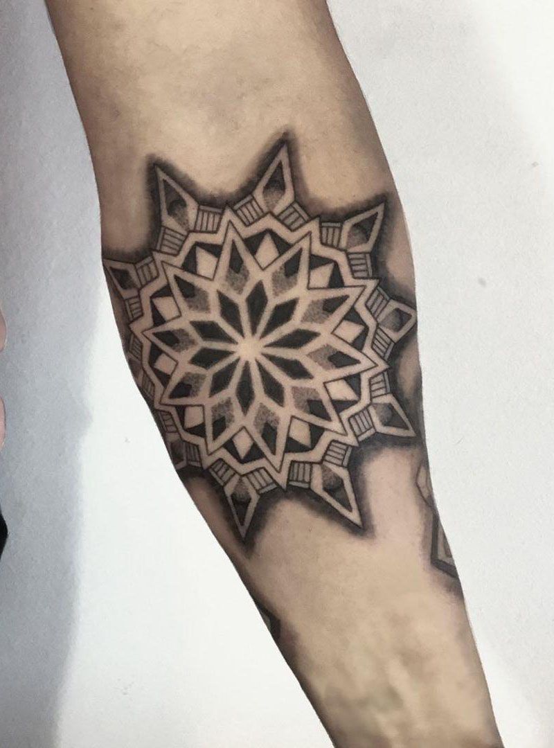 30 Pretty Mandala Tattoos You Will Love