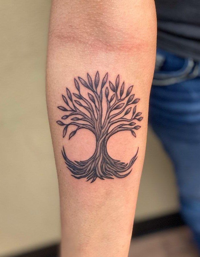 30 Pretty Tree of Life Tattoos Tell Us to Be Kind to Life