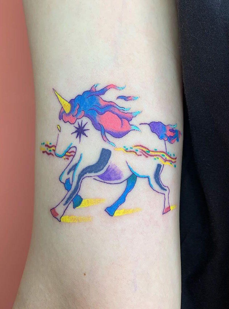 30 Excellent Unicorn Tattoo Designs You Will Love