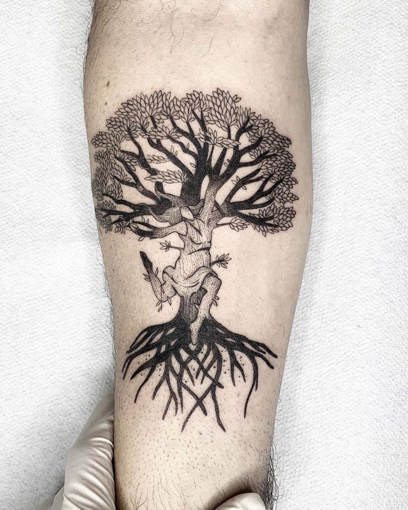 30 Pretty Tree of Life Tattoos Tell Us to Be Kind to Life