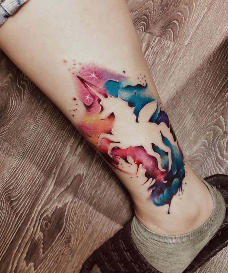 30 Excellent Unicorn Tattoo Designs You Will Love