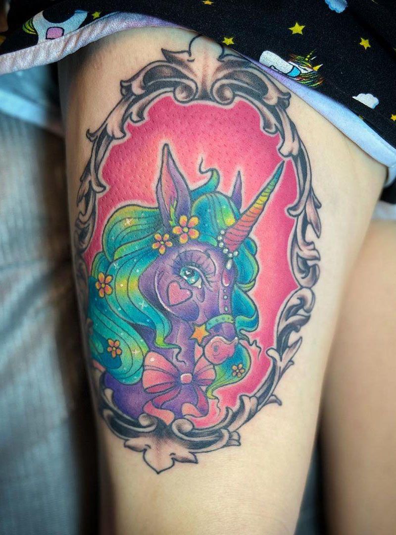 30 Excellent Unicorn Tattoo Designs You Will Love