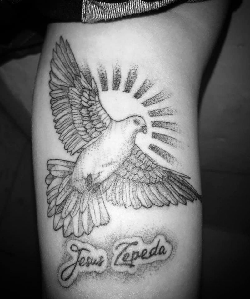 30 Cute Dove Tattoos to Show Your Love for The World