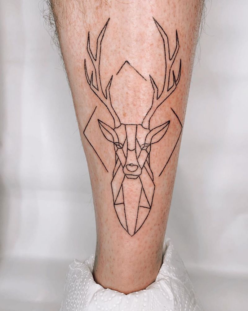 30 Pretty Deer Tattoos Bring You Good Luck