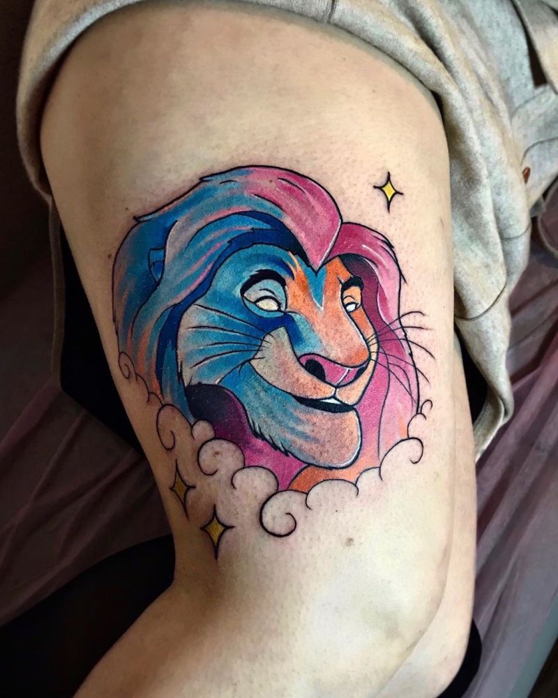 30 Cute Disney Tattoos that Remind You of Your Childhood