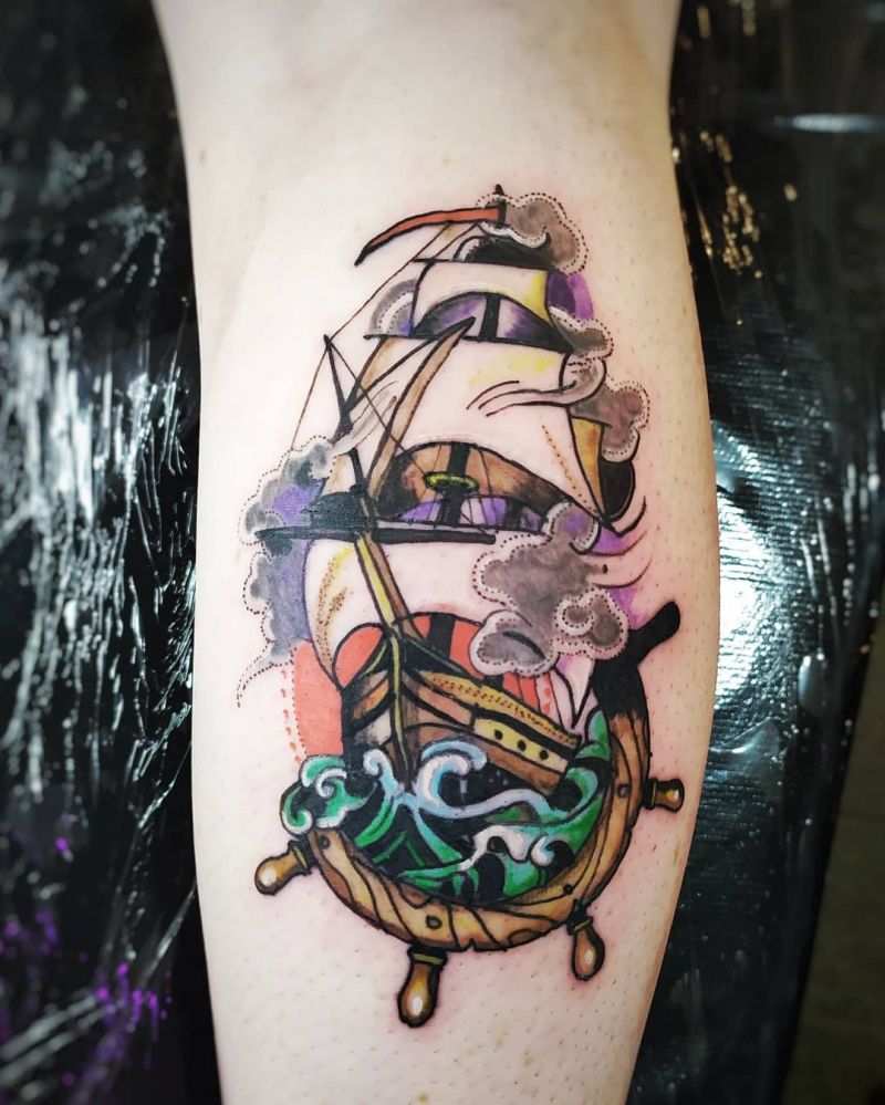 Pretty Ship Tattoos Make Your Career A Success