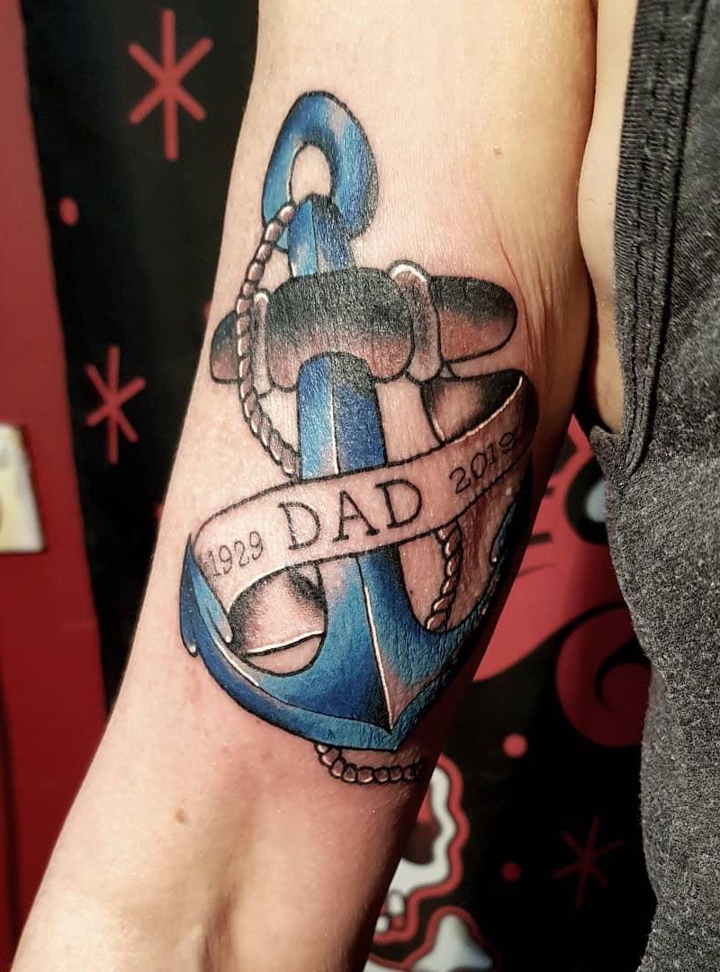 30 Perfect Anchor Tattoos Make You Not Confused