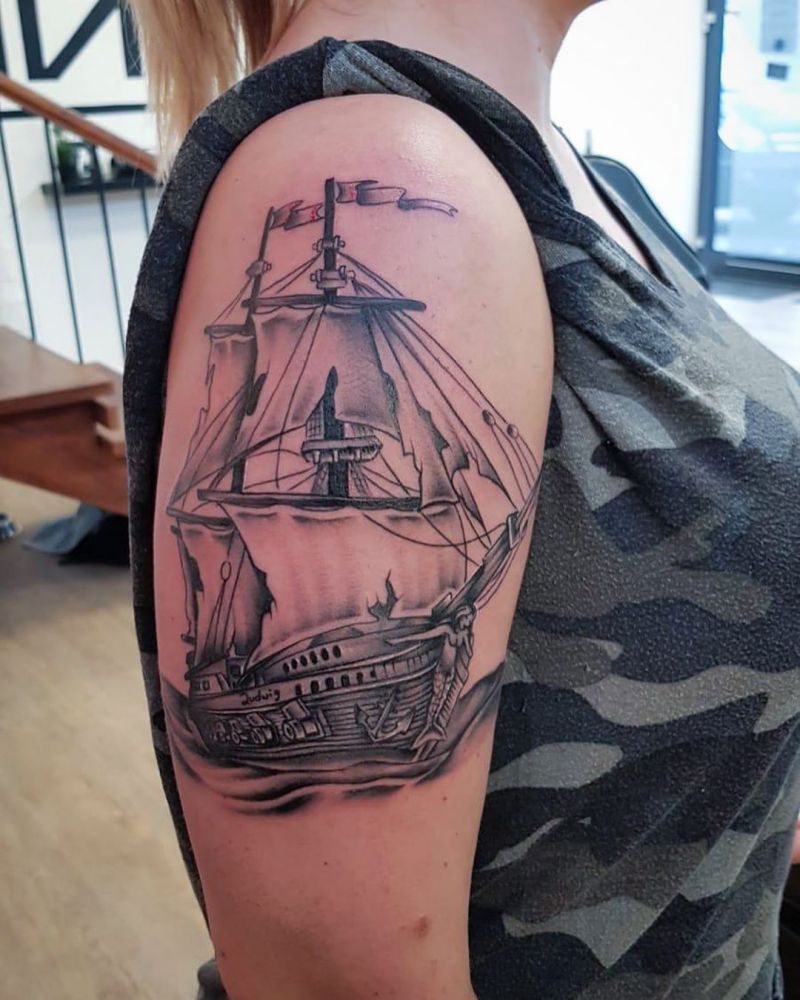 Pretty Ship Tattoos Make Your Career A Success