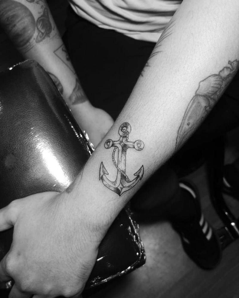 30 Perfect Anchor Tattoos Make You Not Confused