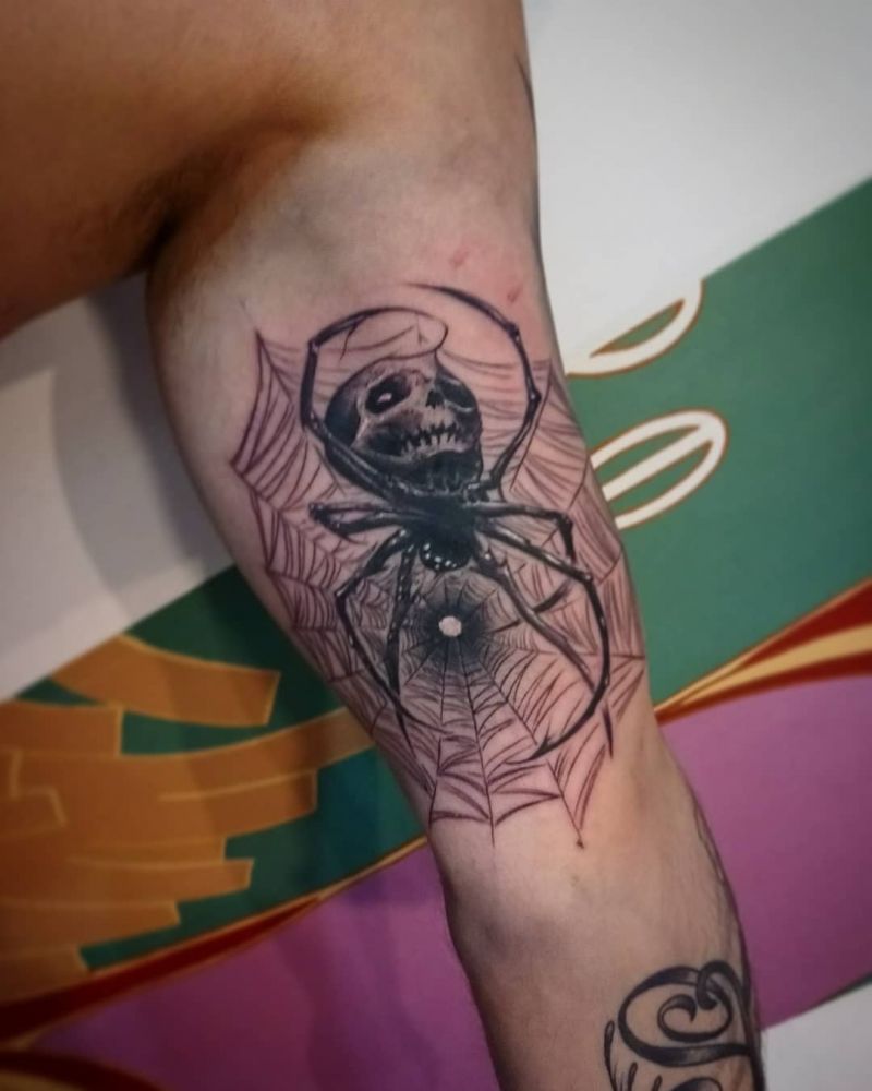 30 Great Spider Tattoos You Want to Try