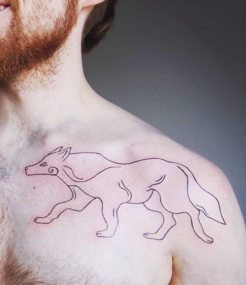 30 Pretty Wolf Tattoos You Will Love to Try