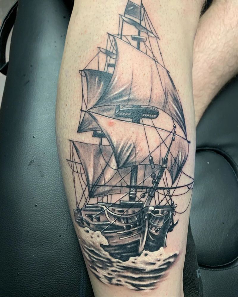 Pretty Ship Tattoos Make Your Career A Success