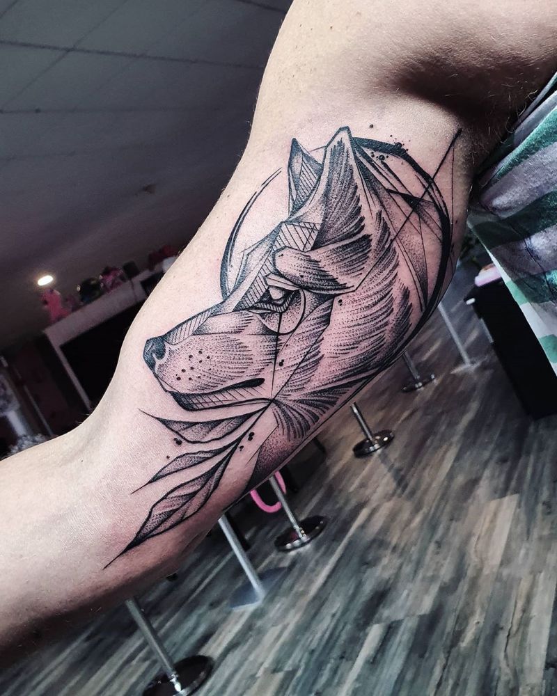 30 Pretty Wolf Tattoos You Will Love to Try