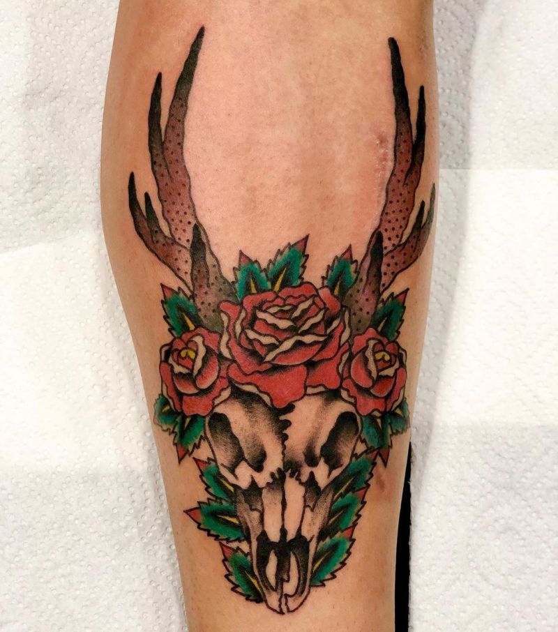 30 Pretty Deer Tattoos Bring You Good Luck