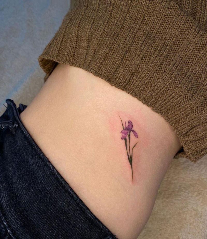 30 Perfect Iris Tattoos Make You Attractive