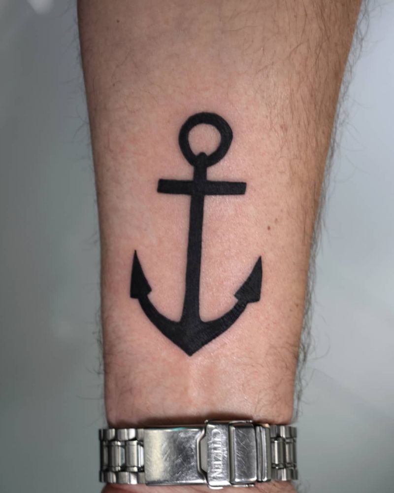 30 Perfect Anchor Tattoos Make You Not Confused