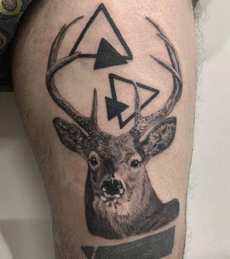 30 Pretty Deer Tattoos Bring You Good Luck