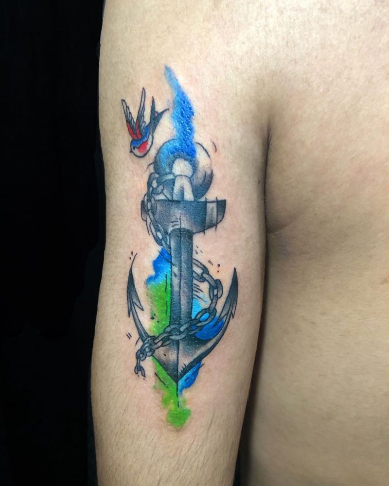 30 Perfect Anchor Tattoos Make You Not Confused