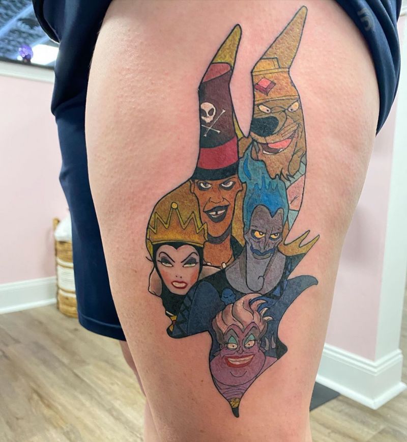 30 Cute Disney Tattoos that Remind You of Your Childhood