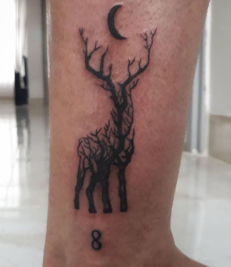 30 Pretty Deer Tattoos Bring You Good Luck