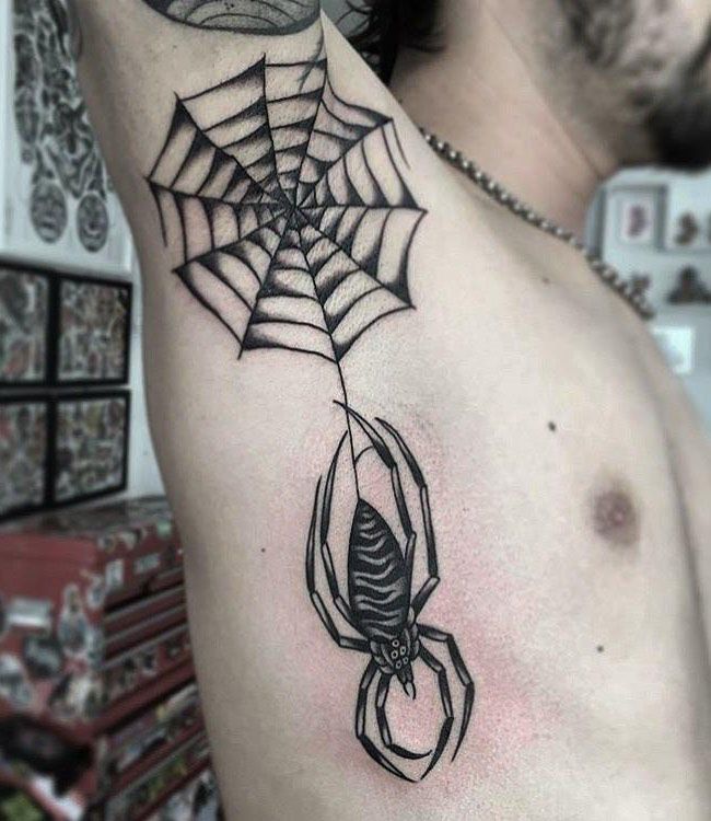 30 Great Spider Tattoos You Want to Try