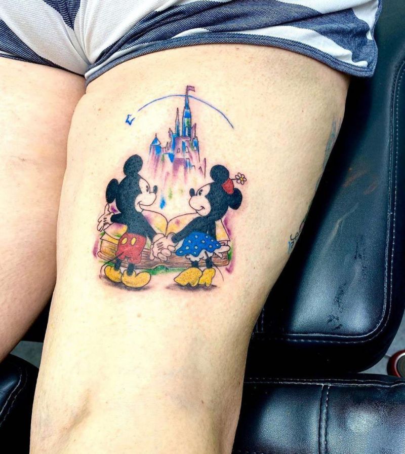 30 Cute Disney Tattoos that Remind You of Your Childhood