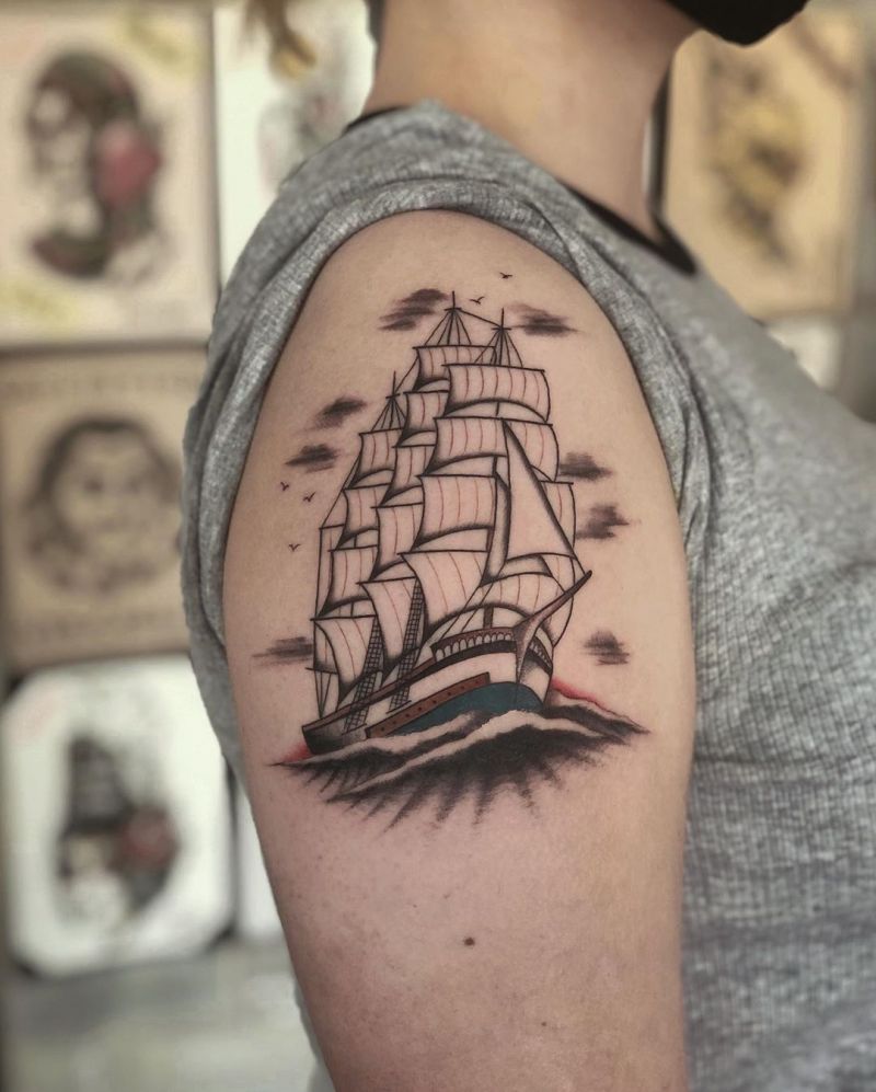 Pretty Ship Tattoos Make Your Career A Success