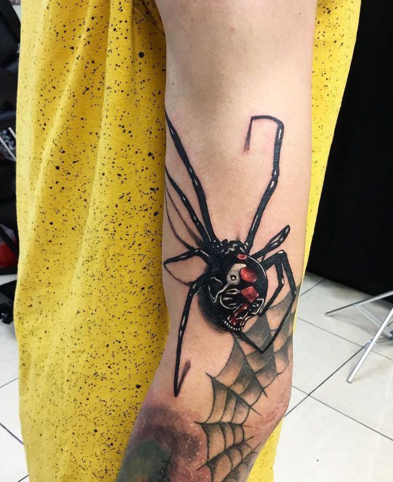 30 Great Spider Tattoos You Want to Try