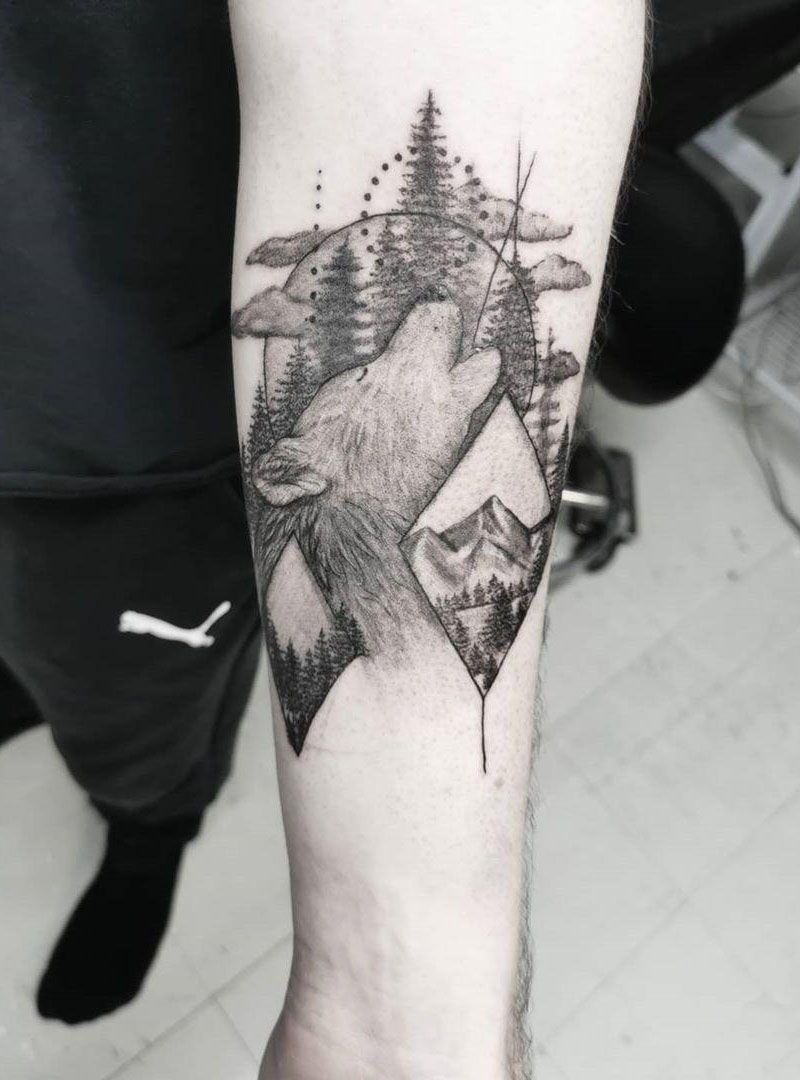 30 Pretty Wolf Tattoos You Will Love to Try