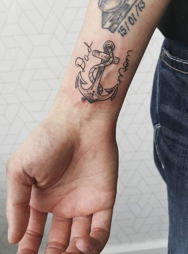 30 Perfect Anchor Tattoos Make You Not Confused