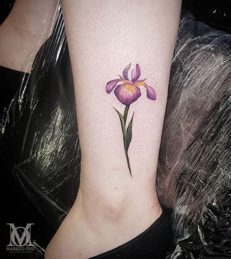 30 Perfect Iris Tattoos Make You Attractive