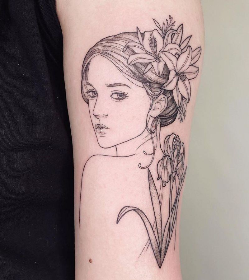 30 Perfect Iris Tattoos Make You Attractive